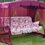 Садовые качели Ольса Турин-2, 237x138x182 см, арт. с914