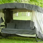 Садовые качели Olsa (Ольса) Саванна с1452, 266х144х186 см, с москитной сеткой