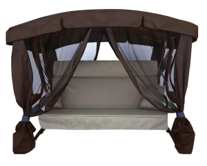 Садовые качели Ранго Премиум, раскладной, 3 места, 350 кг нагр., 234х150х175, арт. с3200