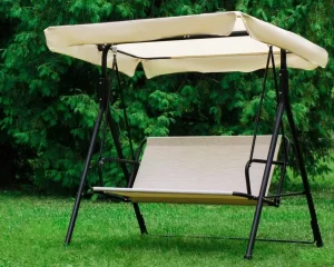 Садовые качели Olsa Томми с1274 (текстилен), 160х100х150 см, 2-х местные