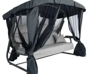 Садовые качели Мадагаскар Премиум, 4 места, 400 кг нагрузка, 255х150х175, арт. с4280