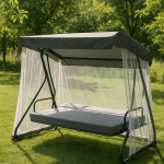 Качели садовые ПИК Лючия 211,5х154,3х160 (серый)