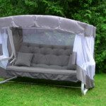 Садовые качели Olsa (Ольса) Саванна с1614, 266,5х144х186 см, с москитной сеткой