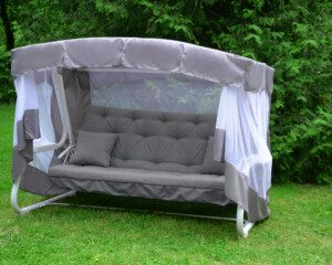 Садовые качели Olsa (Ольса) Саванна с1614, 266,5х144х186 см, с москитной сеткой