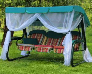 Садовые качели Olsa (Ольса) "Мастак-3" с1726, 237х144х162 см