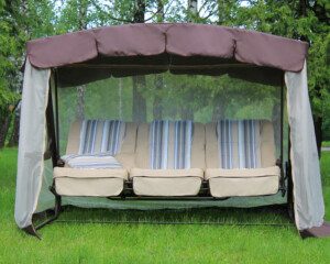 Садовые качели Olsa (Ольса) "Палермо Премиум" с1645 266х144х186 см