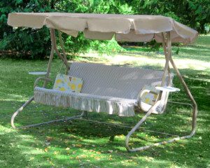 Садовые качели Olsa (Ольса) Люкс-2 с1656 211x154x160 см