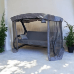 Качели садовые Мобеком Секвойя (серый) 230х143х160 см